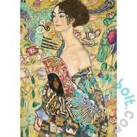 Trefl 1000 db-os Art puzzle - Hölgy legyezővel, Klimt  (93756)