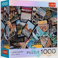Trefl 1000 db-os puzzle - Szuvenír az USA-ból  (99224)