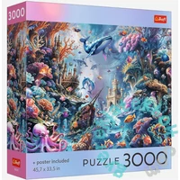 Trefl 3000 db-os puzzle - Vízalatti világ  (99270)