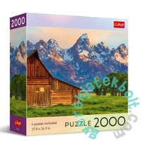 Trefl 2000 db-os puzzle - Kilátás a Teton Rage hegységre (99271)