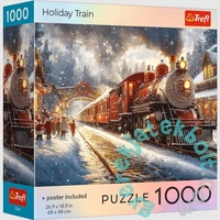 Trefl 1000 db-os puzzle - Ünnepi vonat  (99284)