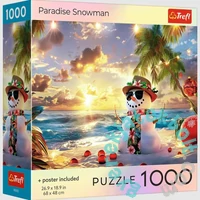 Trefl 1000 db-os puzzle - Hóember a trópusokon  (99292)