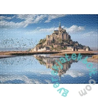 Ulmer 1000 db-os puzzle - Mont Saint-Michel Castle (0176)