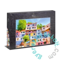 Ulmer 1000 db-os puzzle - Hundertwasserhouse, Wien (1142)
