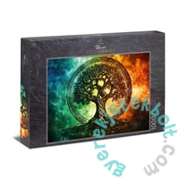 Ulmer 1000 db-os puzzle - Tree of Life in Rune Circle (4501)