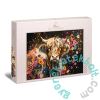 Ulmer 1000 db-os puzzle - Flower Cow (4600)