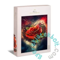 Ulmer 1000 db-os puzzle - Rose Heart (4747)
