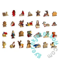 Wooden City 1010 db-os fa puzzle - A Mikulás műhelye (NB1010-0049-XL)