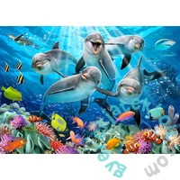 Wooden City 1010 db-os fa puzzle - Boldog delfinek (NB1010-0104-XL); Wooden City 1010 db-os fa puzzle - Boldog delfinek (NB1010-0104-XL); Wooden City 1010 db-os fa puzzle - Boldog delfinek (NB1010-0104-XL)