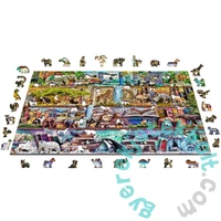 Wooden City 1010 db-os fa puzzle - Csodálatos állatvilág (NB1010-0141-XL)