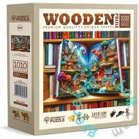 Wooden City 1010 db-os fa puzzle - Elvarázsolt mesék (NB0801-XL)