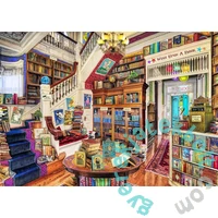 Wooden City 1010 db-os fa puzzle - Kívánság a könyvesboltban (NB1010-0137-XL)