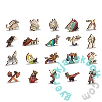 Wooden City 1010 db-os fa puzzle - Kívánság a könyvesboltban (NB1010-0137-XL)