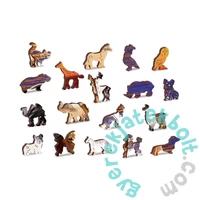 Wooden City 1010 db-os fa puzzle - Vadlovak a tengerparton (NB0804-XL)