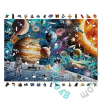 Wooden City 2000 db-os fa puzzle - Űrodüsszeia  (AL2000-0133-XXL)