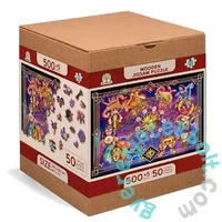 Wooden City 505 db-os fa puzzle - Csillagjegyek (NB505-0134-L)