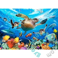 Wooden City 505 db-os fa puzzle - Élet az óceán mélyén (NB505-0105-L)