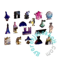 Wooden City 505 db-os fa puzzle - Párizs éjszaka (NB505-0019-L)
