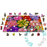 Wooden City 505 db-os fa puzzle - Virágzó virágok (NB505-0127-L)