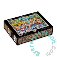 Wooden City 4000 db-os fa puzzle - Az állatok varázslatos birodalma (AN4000-0141-XXXL)
