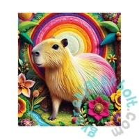 Wooden City 20 db-os fa puzzle - Trópusi kapibara kert (CH99059-SV)