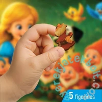 Wooden City 40 db-os fa puzzle - A hercegnő és a törpék (CH99128-MH)