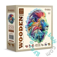 Wooden City 250 db-os fa puzzle - Modern oroszlán (HE0166-L)