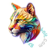 Wooden City 150 db-os fa puzzle - Színes puma (HE0178-M)