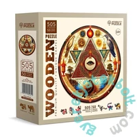 Wooden City 505 db-os fa puzzle - Az univerzum szeme (HE0181-XL)