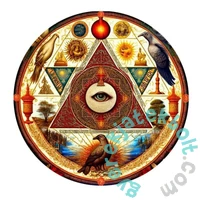 Wooden City 505 db-os fa puzzle - Az univerzum szeme (HE0181-XL)