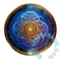 Wooden City 250 db-os fa puzzle - Kék zodiákus (HE0182-L)