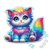 Wooden City 75 db-os fa puzzle - Fantázia cica (HE0206-M)