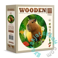 Wooden City 250 db-os fa puzzle - Kapibara (HE0302-L)