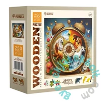 Wooden City 250 db-os fa puzzle - Vágtázó idő (HE0308-L)