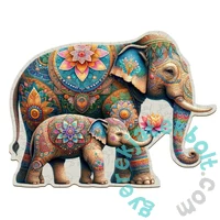 Wooden City 250 db-os fa puzzle - Előkelő elefántok (HE0313-L)