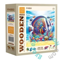Wooden City 250 db-os fa puzzle - Egzotikus hal (HE0316-L)
