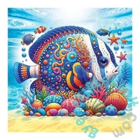 Wooden City 250 db-os fa puzzle - Egzotikus hal (HE0316-L)