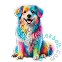 Wooden City 250 db-os fa puzzle - Szivárványos kutya (HE0320-L)