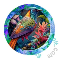 Wooden City 505 db-os fa puzzle - Színpompás madár (HE0500-XL)