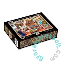 Wooden City 4000 db-os fa puzzle - Könyvek varázsa (LB4000-0137-XXXL)