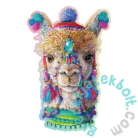 Wooden City 130 db-os fa puzzle - Misztikus alpaka (NB0093-M)