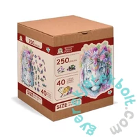 Wooden City 250 db-os fa puzzle - Misztikus tigris (NB0096-L)