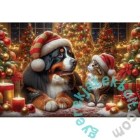 Wooden City 505 db-os fa puzzle - Karácsonyi barátok (NB0704-L)