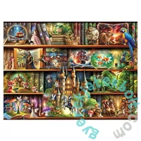 Wooden City 1010 db-os fa puzzle - Mesés könyvespolc (NB0818-XL)