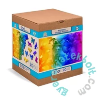 Wooden City 200 db-os fa puzzle - Madarak paradicsoma (NB200-0032-M)