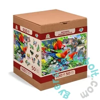Wooden City 505 db-os fa puzzle - Papagájok szigete (NB505-0007-L)