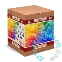 Wooden City 505 db-os fa puzzle - Trópusi halak (NB505-0031-L)