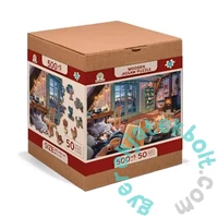 Wooden City 505 db-os fa puzzle - Otthonos menedék (NB505-0145-L)