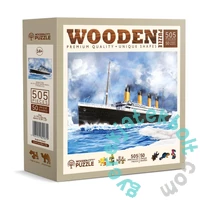 Wooden City 505 db-os fa puzzle - Titanic (NB505-0162-L)