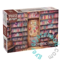 Yazz 1000 db-os puzzle - Romantic Library (3884)